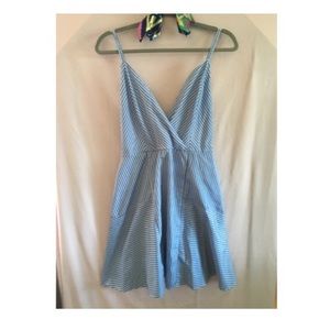 Blue And White Sundress 🦋